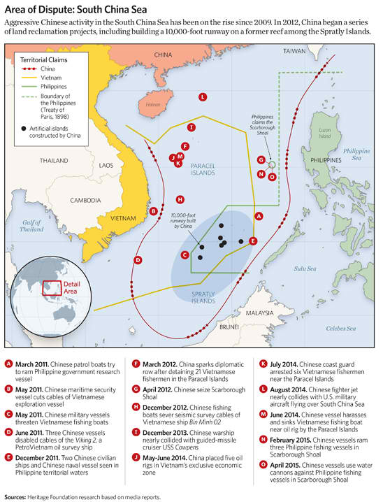 Area of Dispute: South China Sea